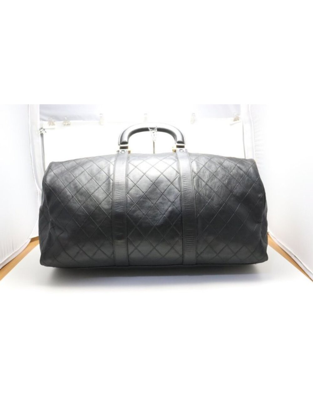 Chanel 0 Bicolor GD Leather Boston - Picture 2 of 11